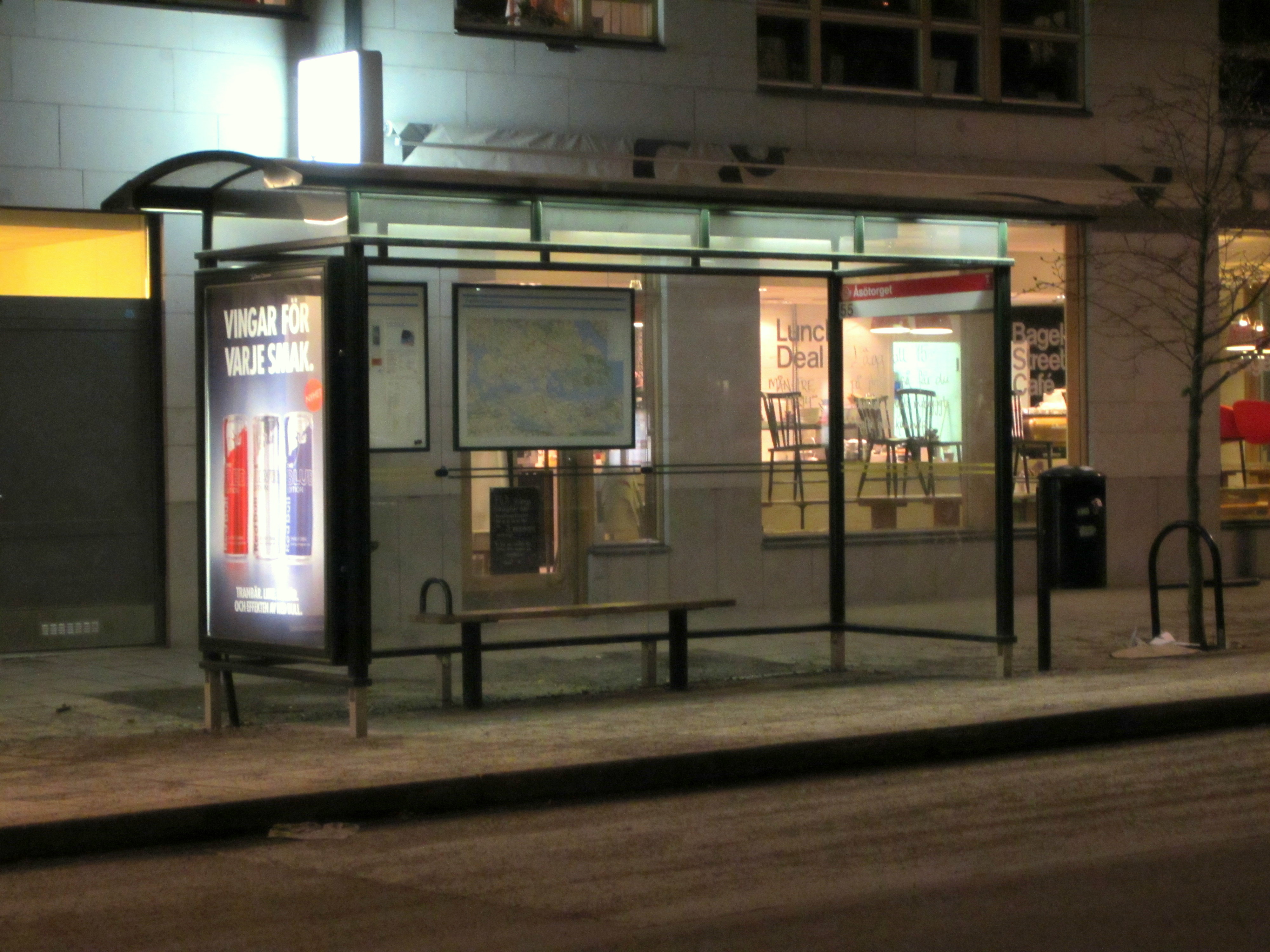 Buss 55 Hållplats Åsötorget